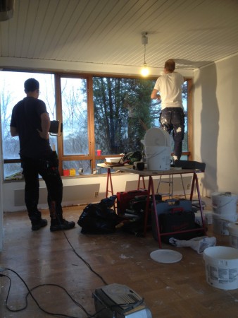 Fantastiskt att så många goda vänner tagit en sväng om och hjälpt till!